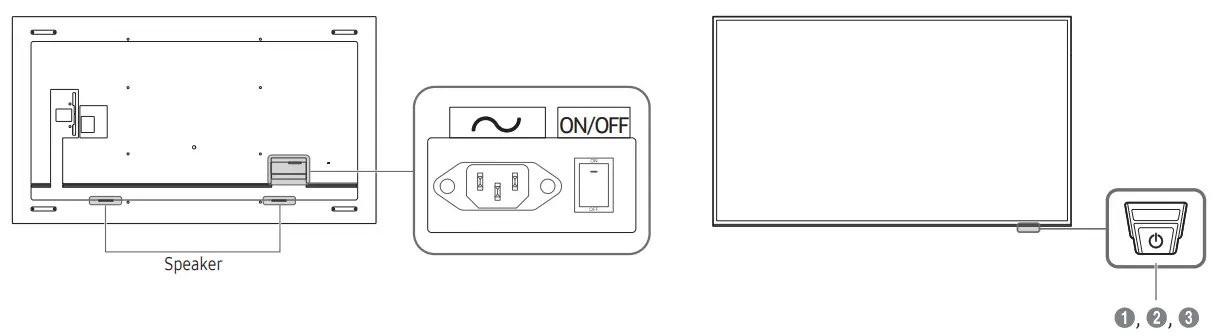 SAMSUNG QM98TB 98 Inch UHD Standalone Smart Signage Display - Parts