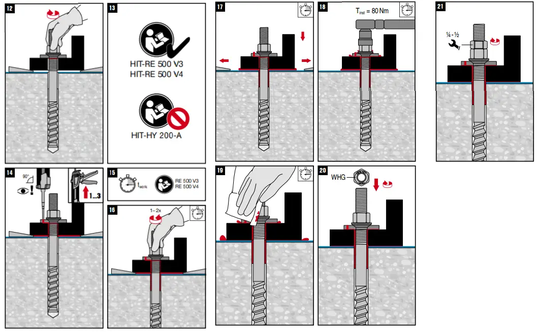HILTI HIT-Z-D Carbon Steel Zinc Plated Anchor Rod - 01