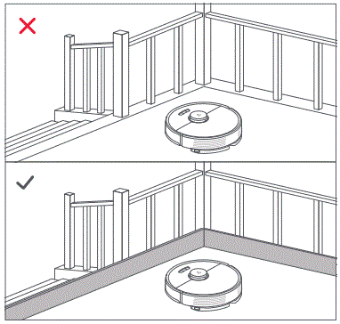 roborock Q7 Max Robotic Vacuum Cleaner User Manual - Important Information