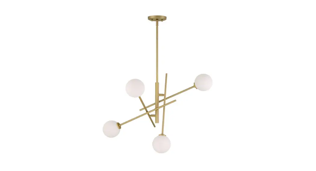 20114bd Brescia 4 Light Brass Dust Sputnik Chandelier Instruction Manual