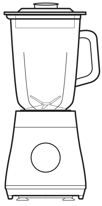 Electrolux E3TB1 4GG Ice Breaker Glass Jug Blender