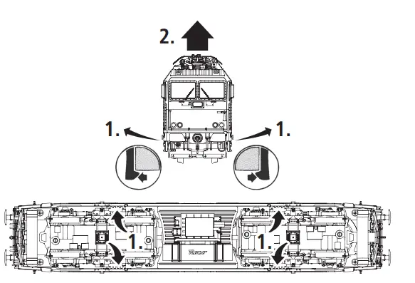 Roco 71219 Gauge H0 Electric Locomotive Class 230 5