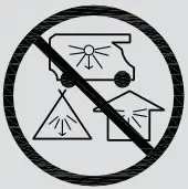 PHI VILLA E02GS033 TerraFab Material Square Propane Grey Tabletop Fire - icon 2