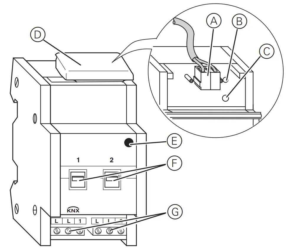 Schneider Electric MTN647393 Space logic KNX Switch actuator - fig 2