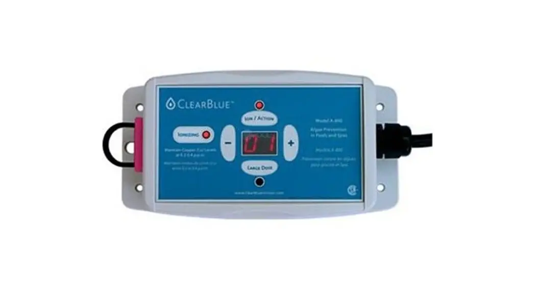 Clearblue 60953 Above Ground Pool User Manual