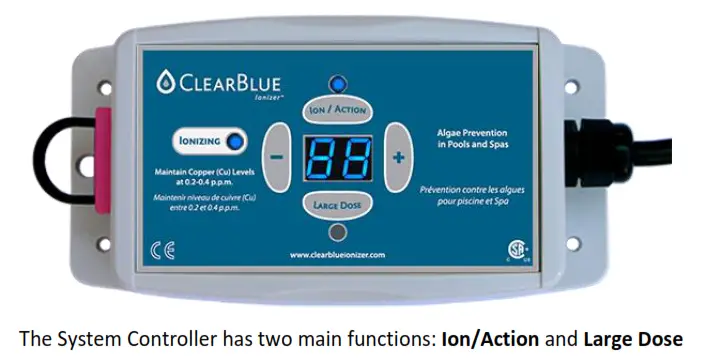 ClearBlue 60953 Above Ground Pool. - System Controller Configuration