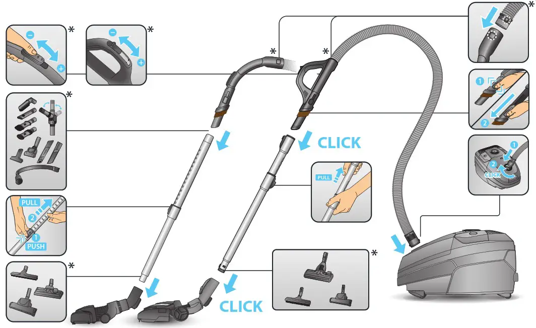 Rowenta RO6189EA Vacuum Cleaner - Product Ooverview 1