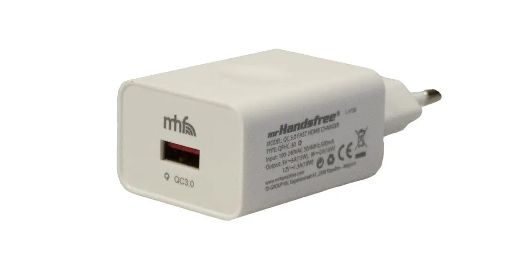 Mr Handsfree Qfhc-30 Qualcomm Fast Home Charger User Manual Mr Handsfree Qfhc-30 Qualcomm Fast Home Charger User Manual