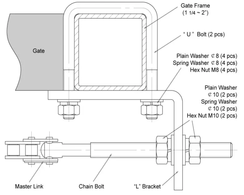 TOPENS CK500 Sliding Gate Opener - fig 14