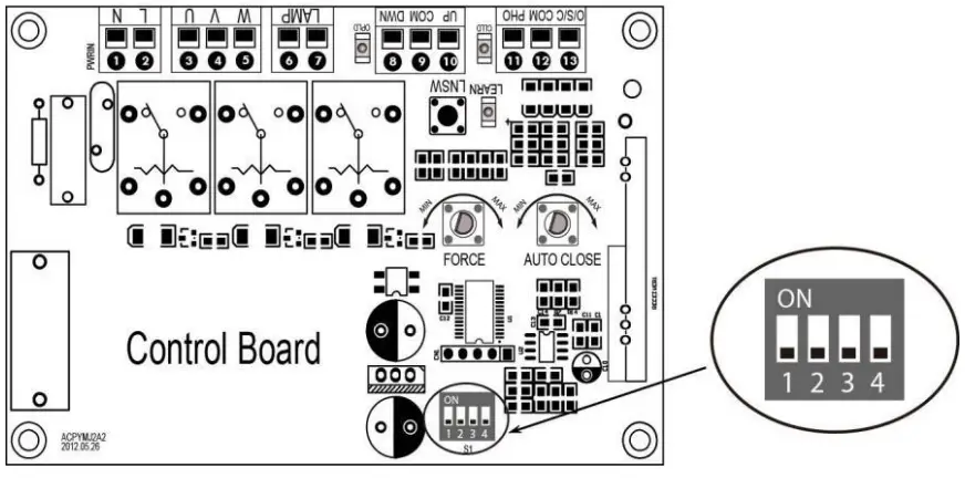 TOPENS CK500 Sliding Gate Opener - fig 23