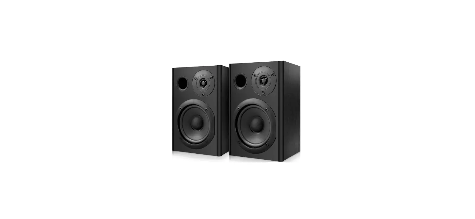 Pyle Pbksp52 Active & Passive Bookshelf Speakers User Manual
