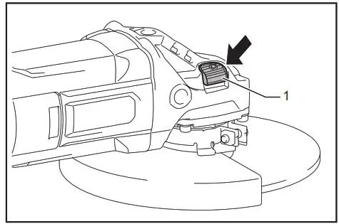 makita GA7070, GA9070 Angle Grinder - 1