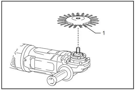 makita GA7070, GA9070 Angle Grinder - 18