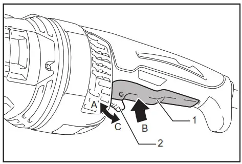makita GA7070, GA9070 Angle Grinder - 3