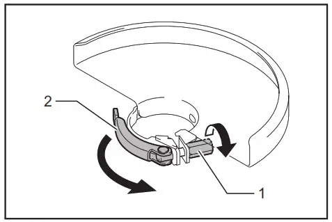 makita GA7070, GA9070 Angle Grinder - 8