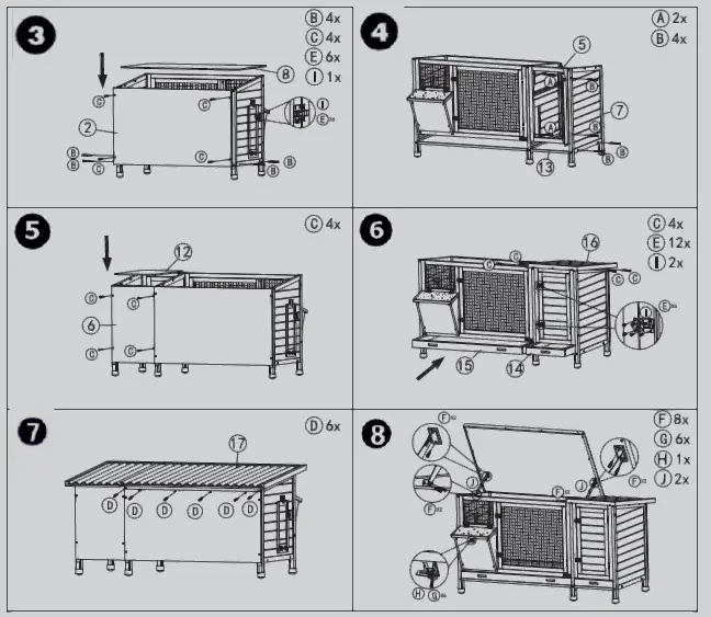 KERBL-Pet 81709-Rabbit-Hutch-with-Hay-Rack-02