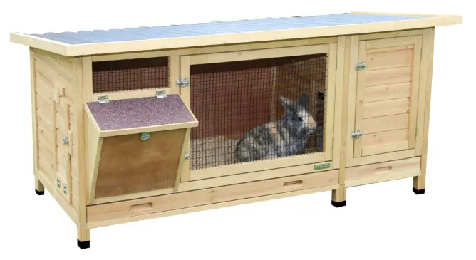 KERBL-Pet 81709-Rabbit-Hutch-with-Hay-Rack-PRODUCT-IMAGE