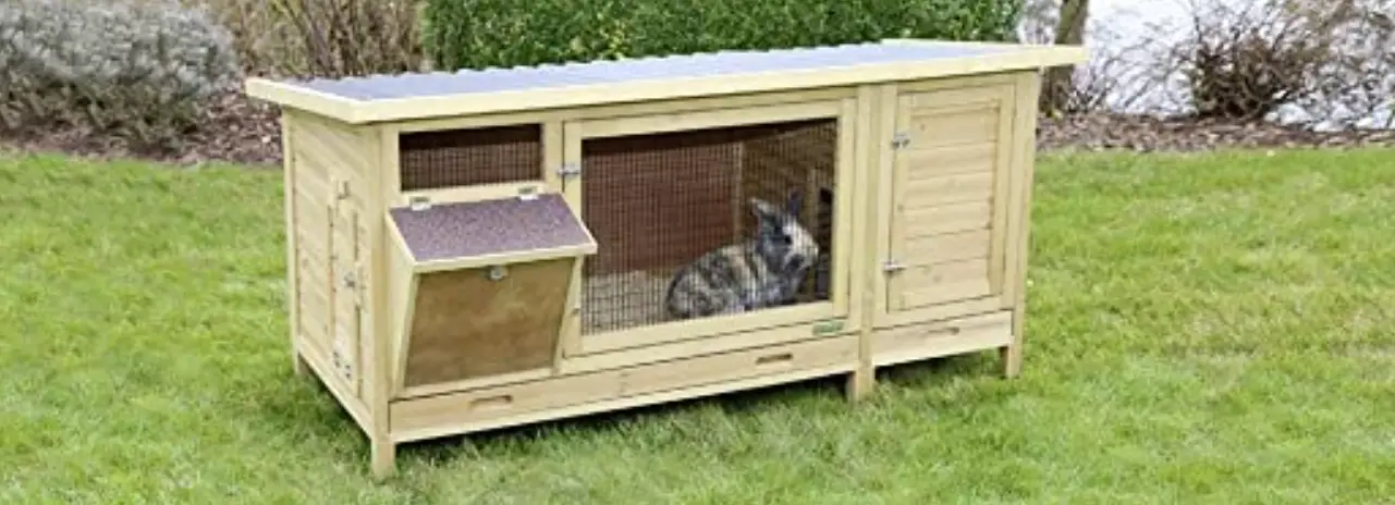 Kerbl Pet 81709 Rabbit Hutch With Hay Rack User Guide