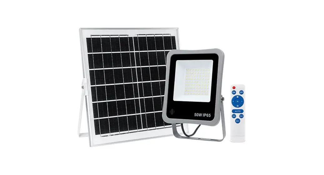 Bormann Pro Blf2150 50w Waterproof Solar Floodlight User Manual