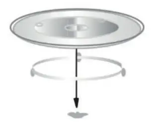 DOMO DO2924 Microwave Oven - TURNTABLE INSTALLATION