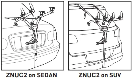 INSTALLING RACK ON VEHICLE