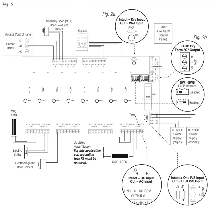 Altronix Maximal DV Series Single Power Supply Access Power Controllers - fig 2
