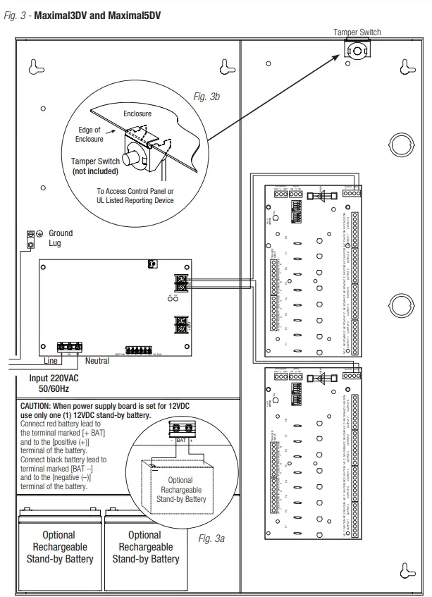 Altronix Maximal DV Series Single Power Supply Access Power Controllers - fig 3