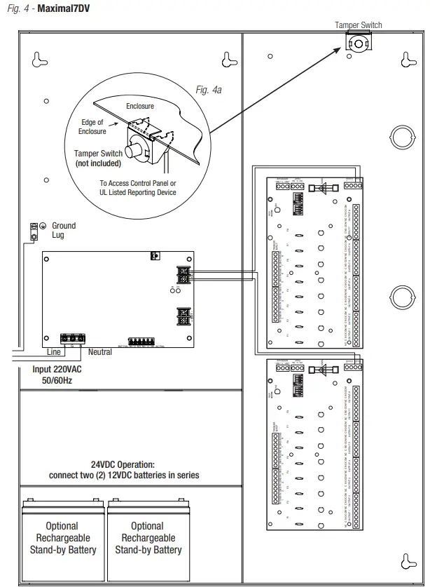 Altronix Maximal DV Series Single Power Supply Access Power Controllers - fig 4
