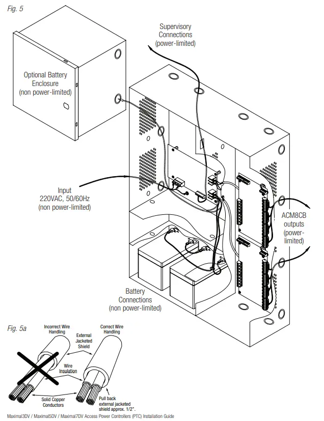Altronix Maximal DV Series Single Power Supply Access Power Controllers - fig 5