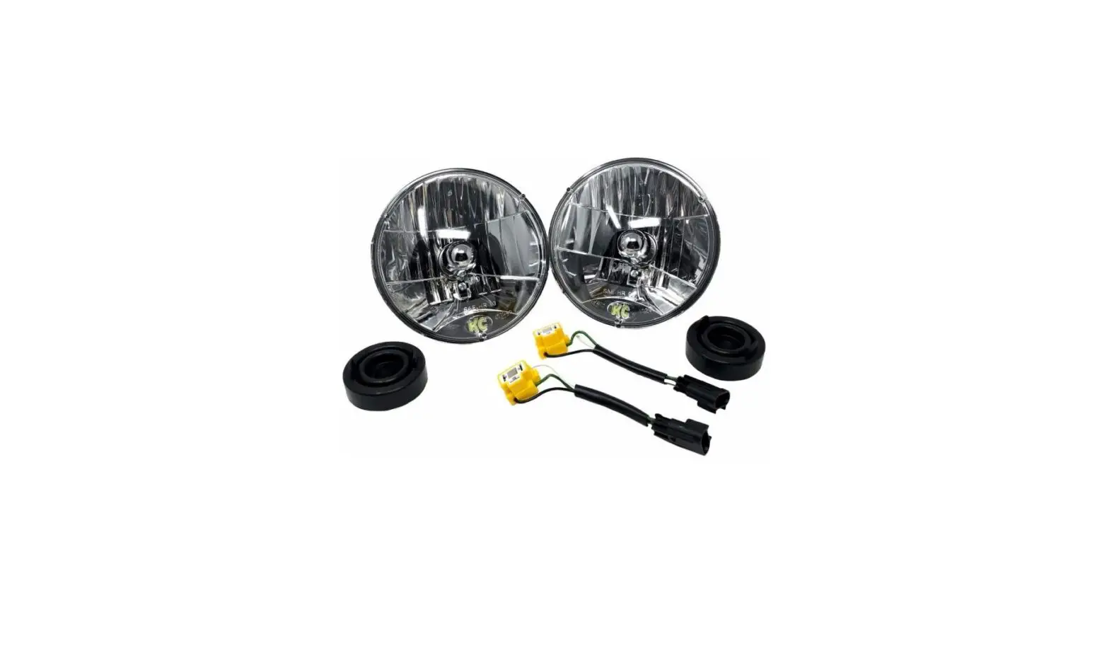 Kc Hilites 42302 2007-2013 Jeep Wrangler H4 Dot Headlight Conversion Kit Instruction Manual