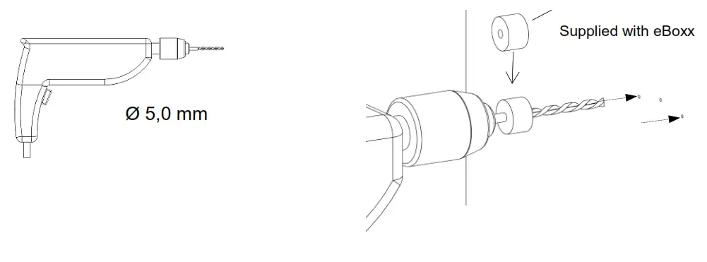 BURG WACHTER E 635 TERZO eBoxx Parcel Box