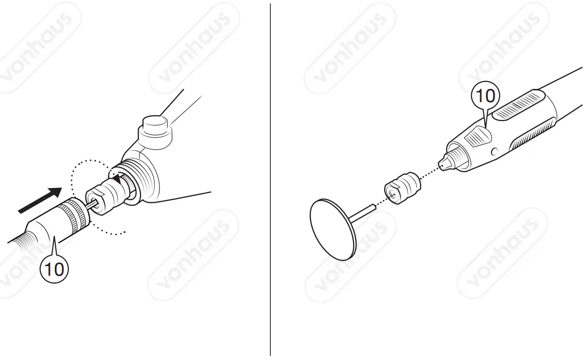 3515258 135w Multi Tool with 40pc Accessory Set WM Installing Flexi Drive