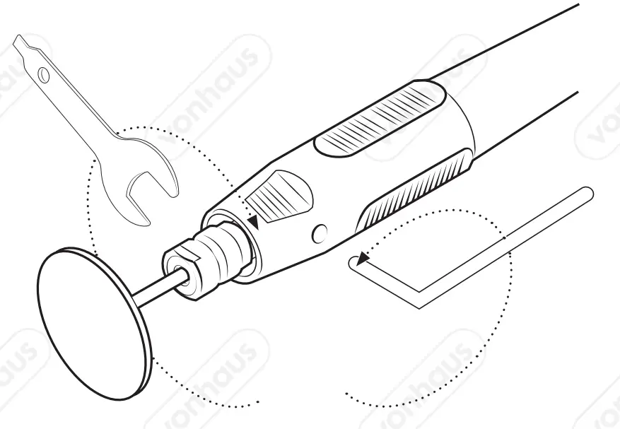 3515258 135w Multi Tool with 40pc Accessory Set WM Installing Flexi Drive
