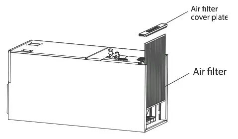 Carrier DLFSAB and DLFLAB Air Handler Unit Ductless System - CLEANING THE FILTER 1