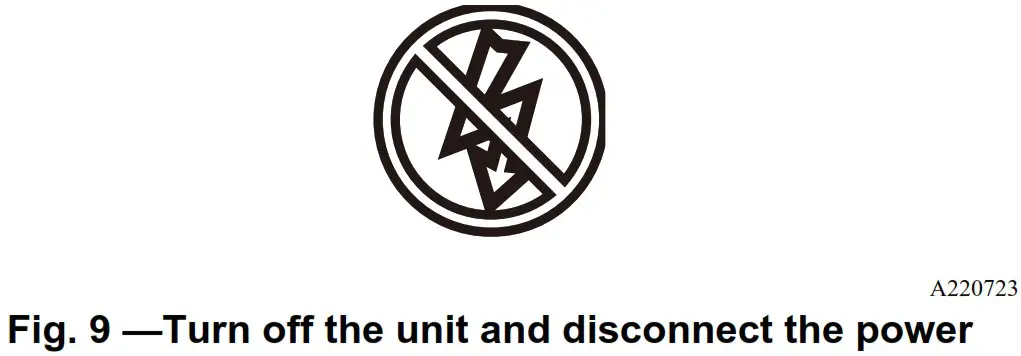 Carrier DLFSAB and DLFLAB Air Handler Unit Ductless System - MAINTENANCE – LONG PERIODS OF NON USE 3