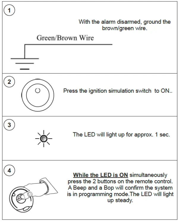 SCORPION AUTOMOTIVE SIGNS 39 Alarm-fig9