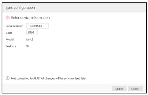 Offline fitting and synchronization