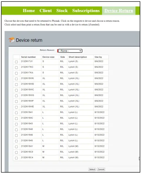 ALPS home and reports