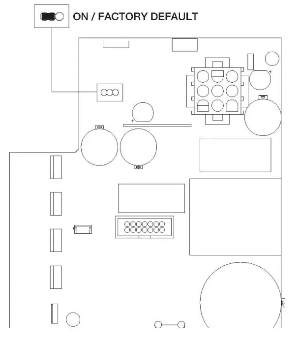 ecler HSA300 High Impedance Amplifier - Digram 2