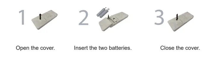 Panasonic CW-HZ70ZA CW-HZ90ZA - HOW TO INSERT BATTERIES