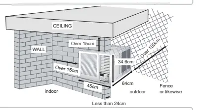 Panasonic CW-HZ70ZA CW-HZ90ZA - PREPARATIONS BEFORE INSTALLATION