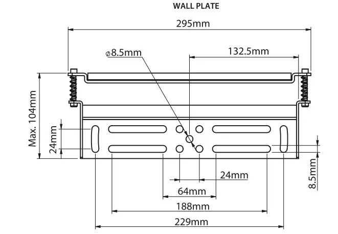 B-TECH BT8200 Ultra Slim Universal Flat Screen Wall Mount - Figure 12