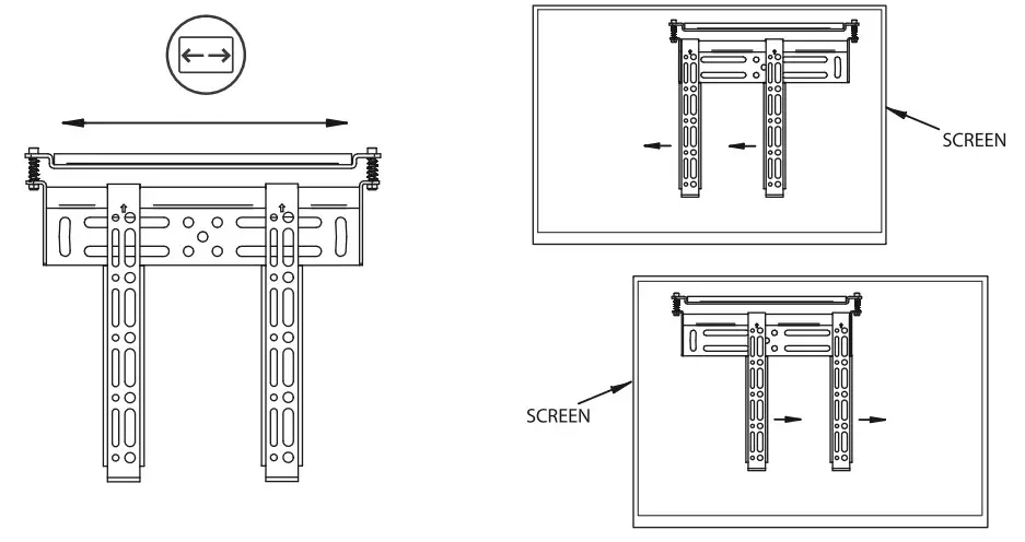 B-TECH BT8200 Ultra Slim Universal Flat Screen Wall Mount - Figure 9