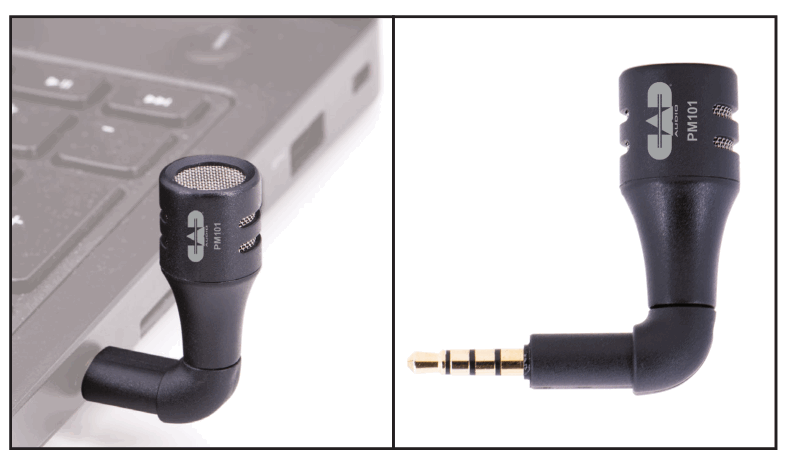 CAD AUDIO PodMaster PM101 Plug and Play Mini Cardioid Condenser Microphone