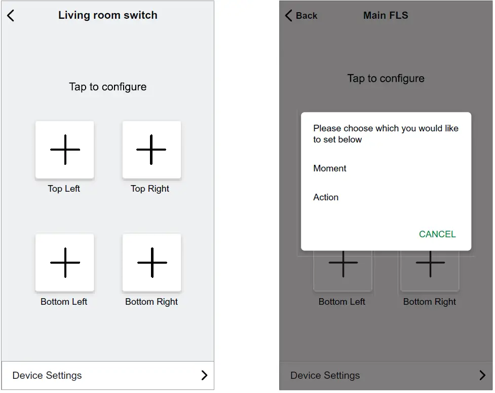 Schneider Electric Ovalis Connected Wireless Switch 1 Gang 2 Gang 12