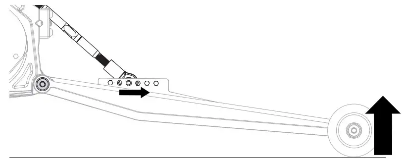 WHEELIE BAR ADJUSTMEN