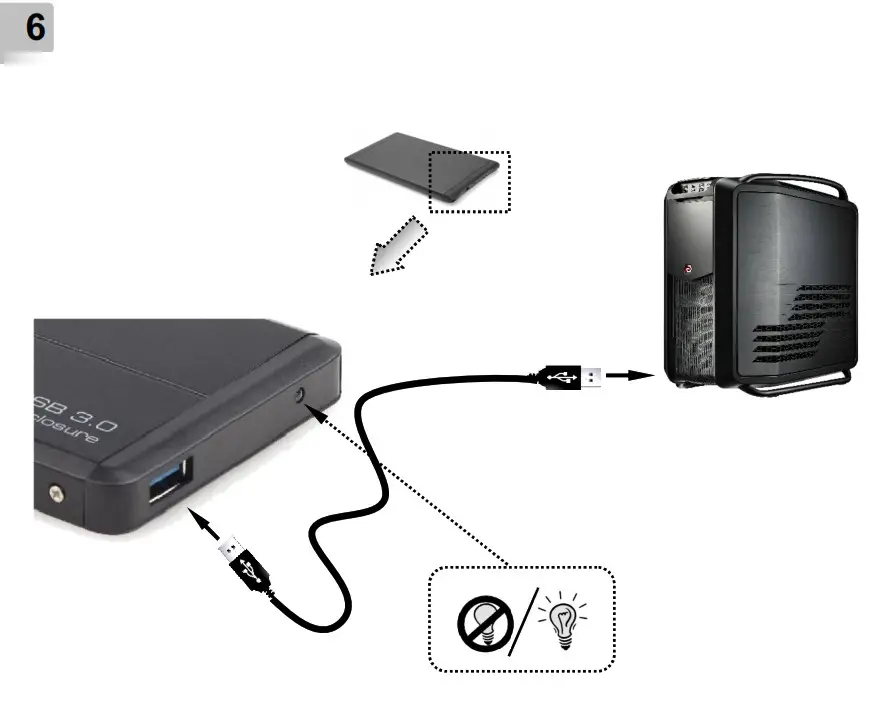 gembird EE2-U3S-2 SERIES USB 3.0 2.5'' Enclosure -6