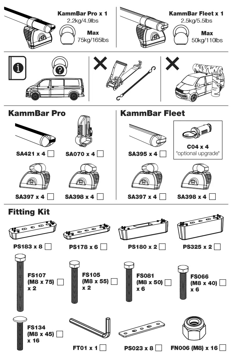 Rhino VC4PR FL KammBar - fig