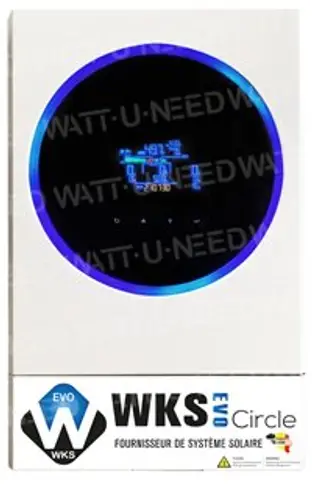 WATT U NEED WKS-EVO-Circle-5 Self-consumption kit 8 5.6 kVa panels with storage