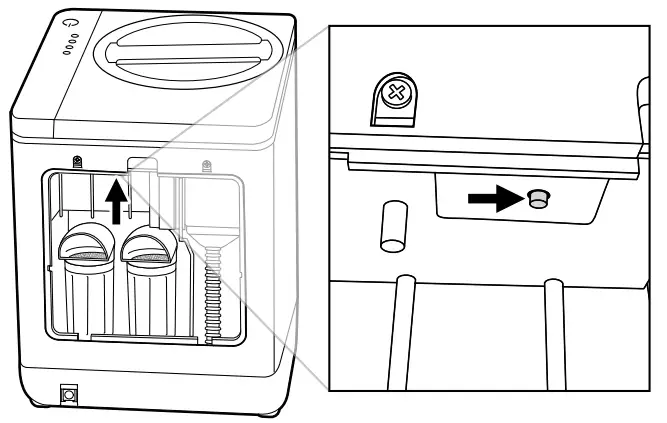 Sage SWR550 FoodCycler Food Disposal Device - Replace the back panel